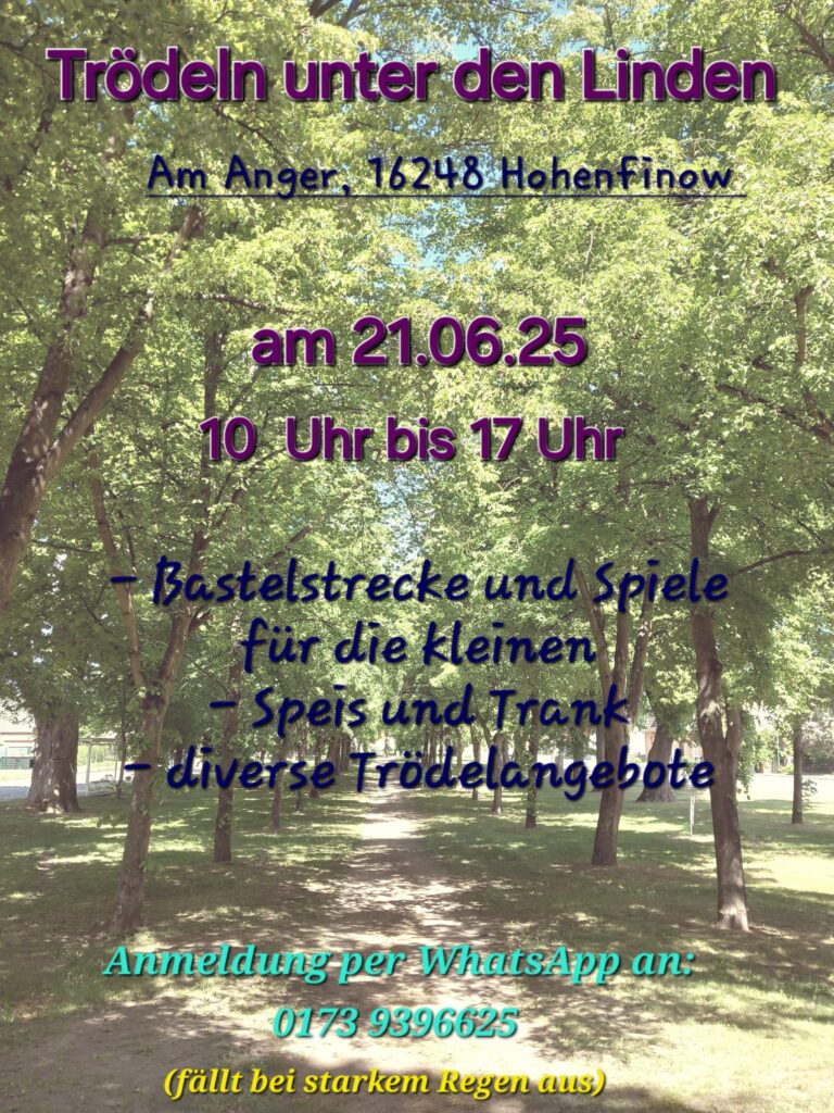 Trödelmarkt 21.6.25
